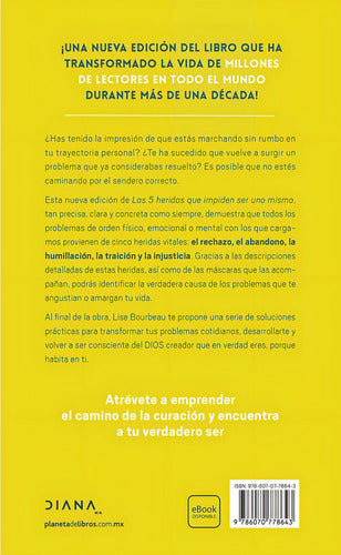 Las 5 Heridas Que Impiden Ser Uno Mismo Editorial Diana Tapa Blanda