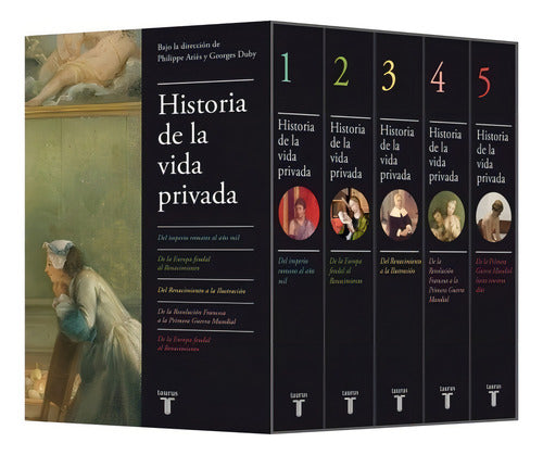 Historia De La Vida Privada (edición Estuche) / Georges Duby