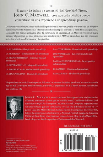 A Veces Se Gana, A Veces Se Aprende, De John C. Maxwell. Editorial Faithwords, Tapa Blanda En Español, 2013