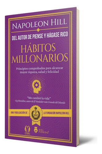 Hábitos Millonarios, De Napoleon Hill. Editorial Del Fondo, Tapa Blanda En Español, 2023