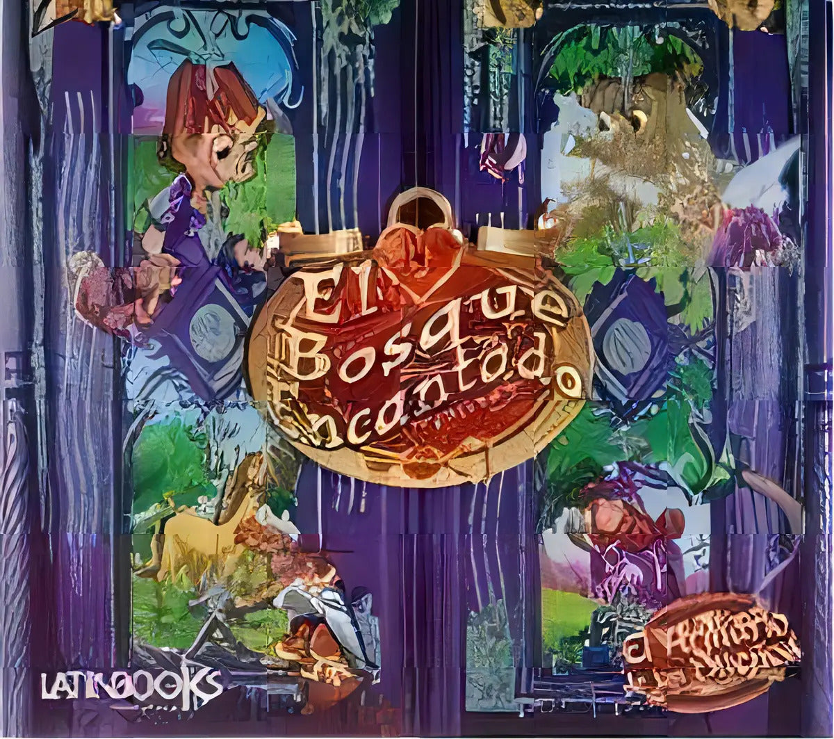 El Bosque Encantado ( Violeta ), De Vv. Aa.. Editorial Latinbooks, Tapa Dura En Español