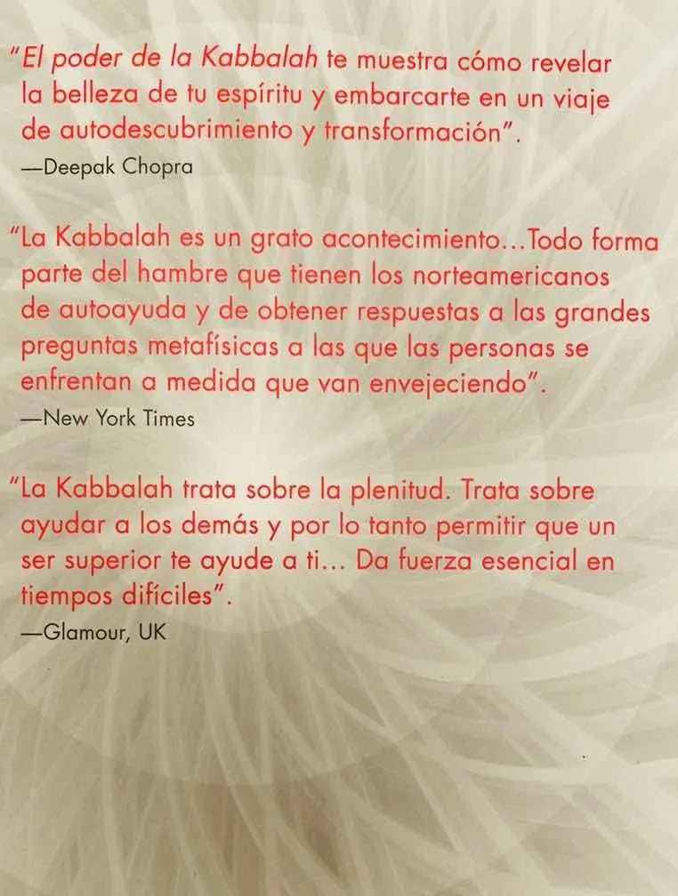Poder De La Kabbalah, El. 13 Principios Para Supera
