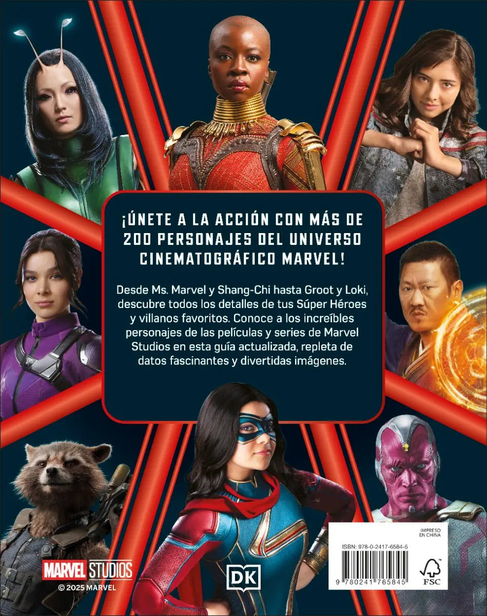 Libro Marvel Studios. Enciclopedia De Personajes - Dk - Tapa Dura, De Dk (autor) / Gonzalo Salvador Gómez (traductor), Vol. 1. Editorial Penguin Random House, Tapa Dura (2025)