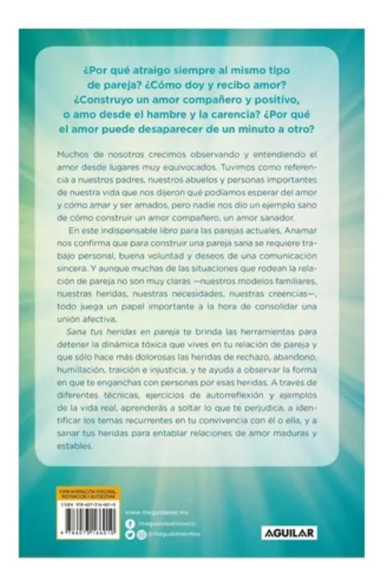 Sana Tus Heridas En Pareja De Anamar Orihuela Tapa Blanda 2018