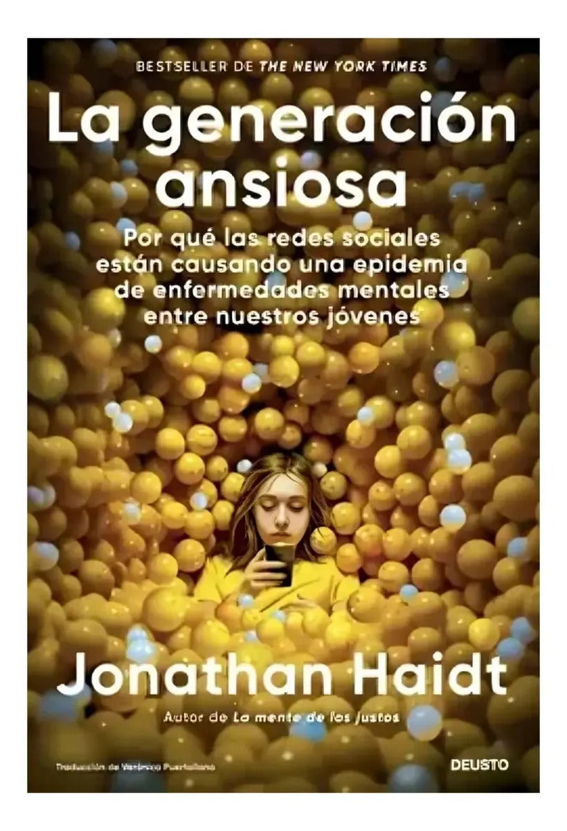 Libro La Generación Ansiosa - Jonathan Haidt