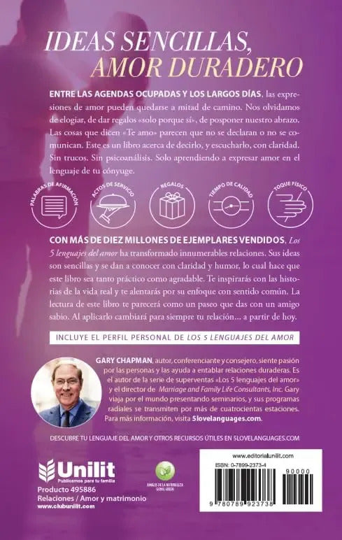 Los 5 Lenguajes Del Amor - Libro