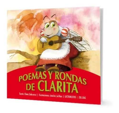 Libro Poemas Y Rondas De Clarita, De Clara Solovera. Editorial Zig-zag, Tapa Blanda