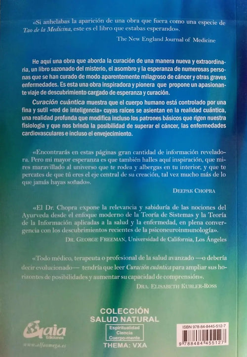 Curacion Cuantica - Deepak Chopra - Libro Gaia