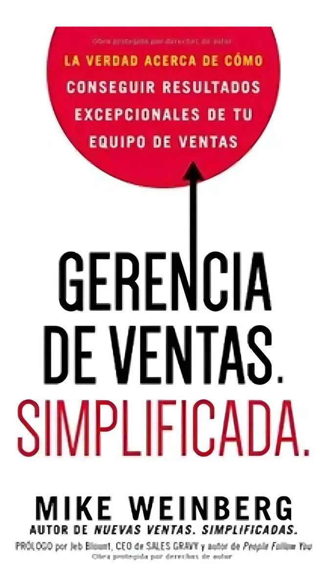 Gerencia De Ventas. Simplificada. - Mike Weinberg