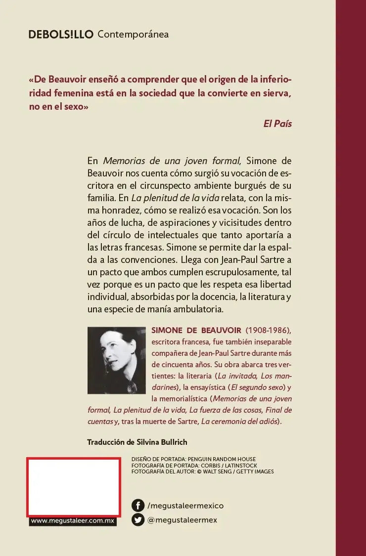 Libro El Segundo Sexo /993