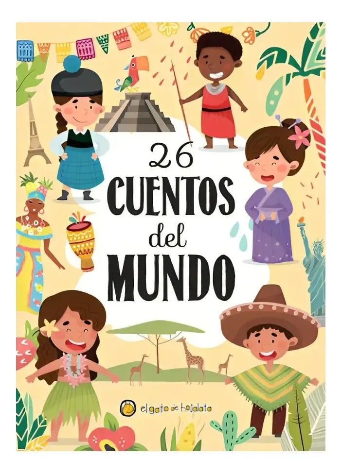Libro 26 Cuentos Del Mundo - El Gato De Hojalata - Editorial: El Gato De Hojalata - Tapa Dura
