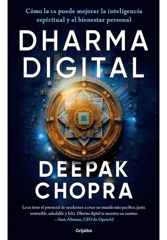 Libro Dharma Digital 2026, De Deepak, Chopra, Vol. 1. Editorial Grijalbo, Tapa Blanda (2026)