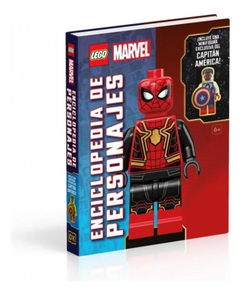Libro Lego Marvel Enciclopedia De Personajes, De Dk, Vol. 1. Editorial Dorling Kindersley (dk), Tapa Blanda (2025)