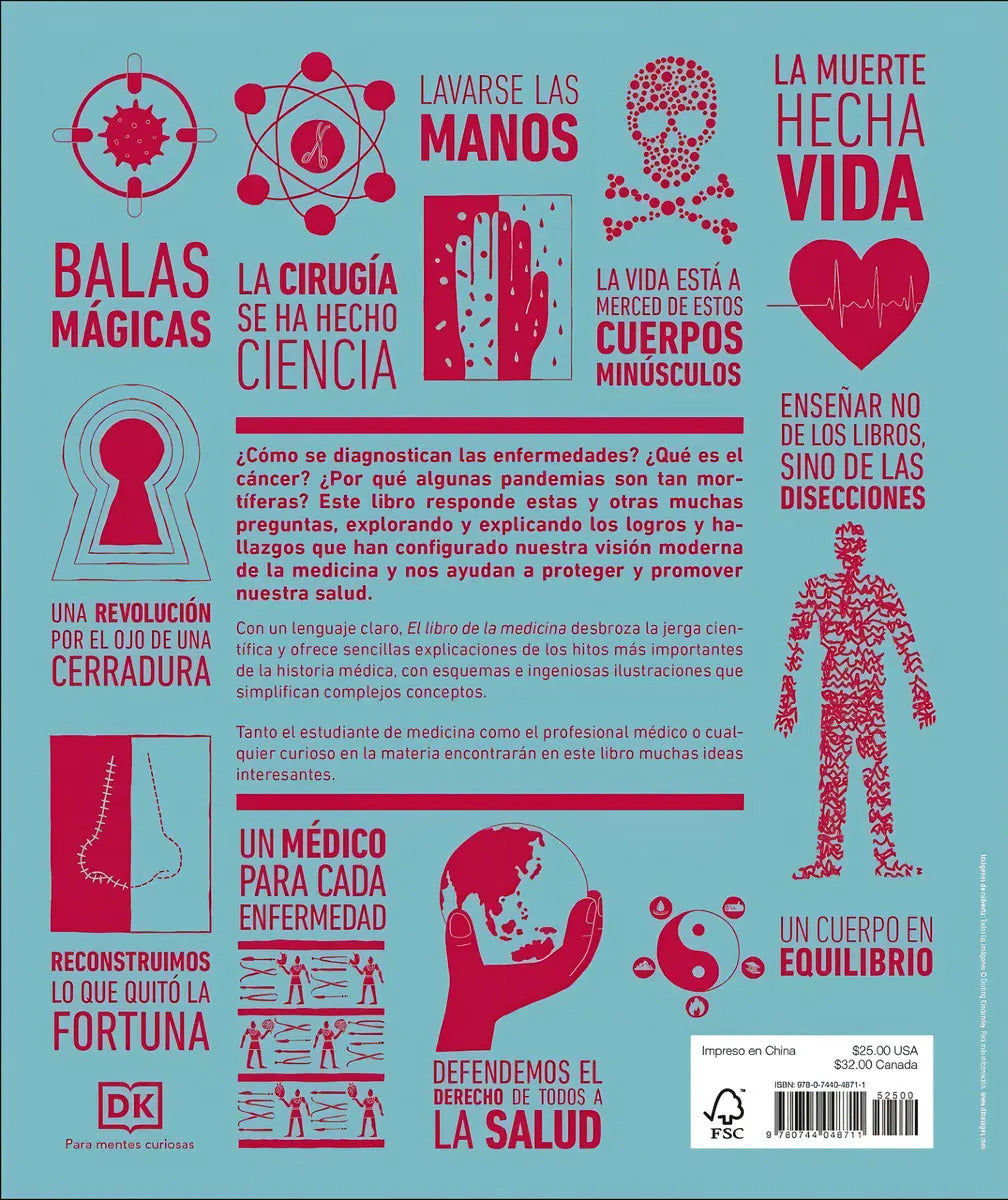 Dk El Libro De La Medicina (tapa Dura)
