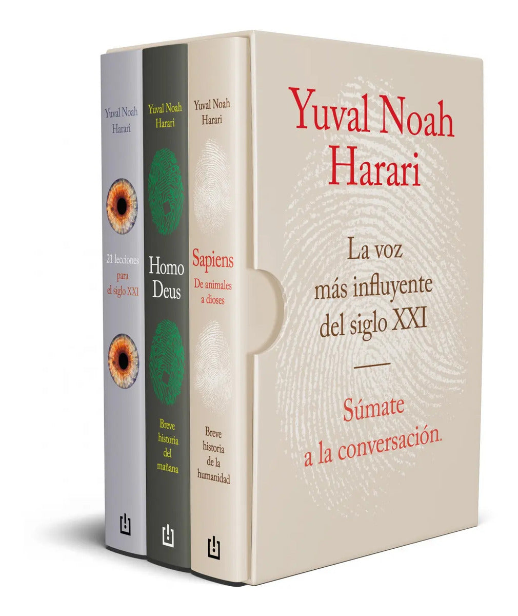 Libro Estuche Harari /yuval Noah Harari