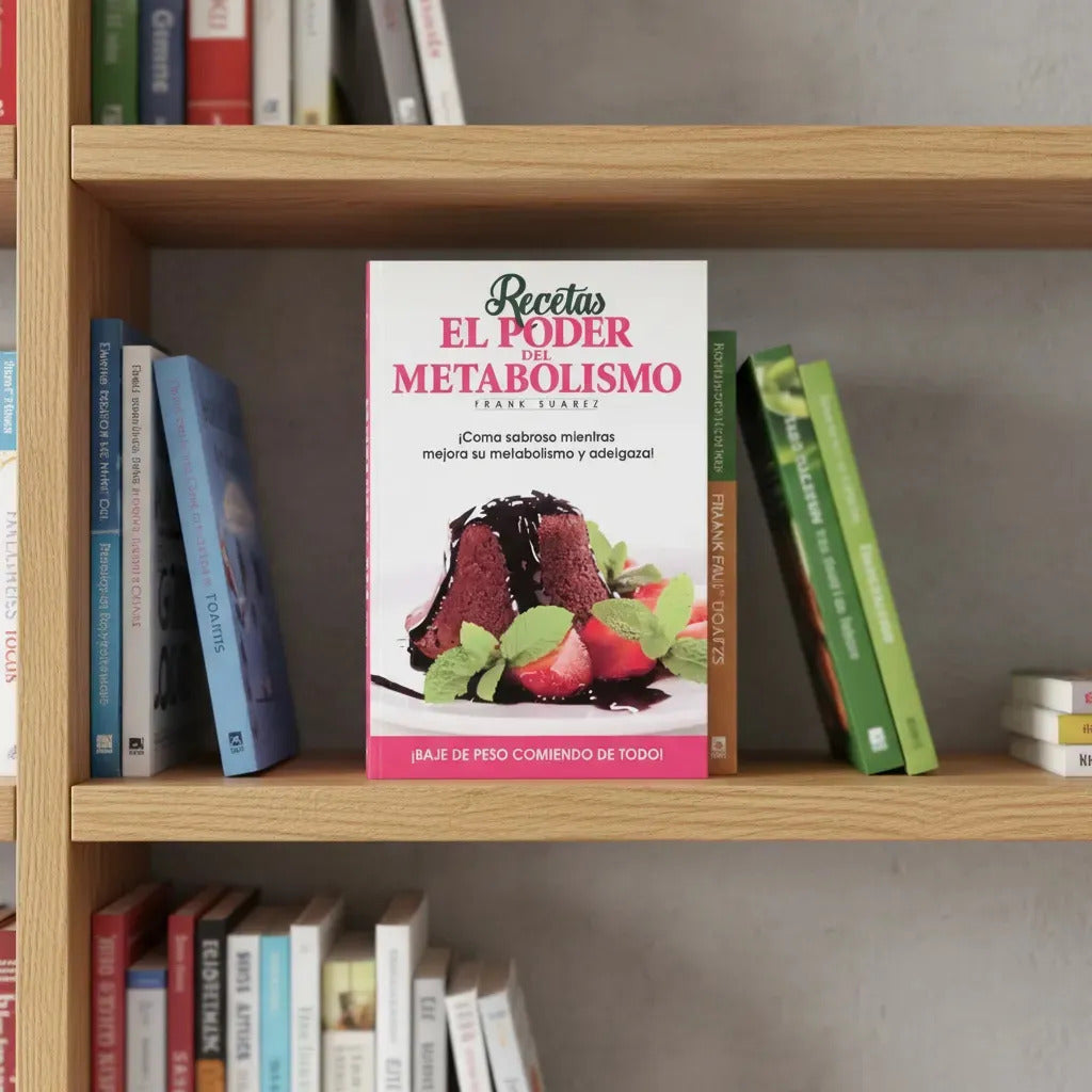 Libro Recetas: El Poder Del Metabolismo - Frank Suarez - Editorial: Naturalslim - Tapa Blanda