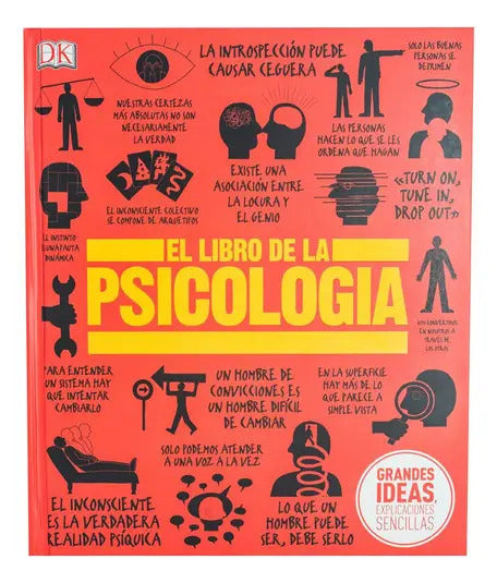 Libro De La Psicologia, De Dk. Serie El Libro De, Vol. 1. Editorial Cosar, Tapa Dura, Edición 1 En Español